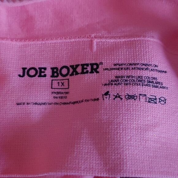 Joe Boxer pinkish peach sports Bra Sz 1X NWOT - Picture 4 of 4